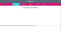 Desktop Screenshot of mmkcoaching.com